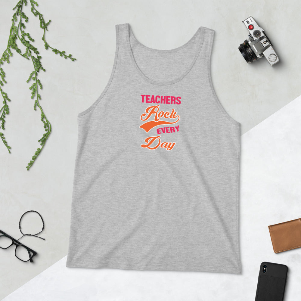 Teachers Rock Everyday - Tank Top
