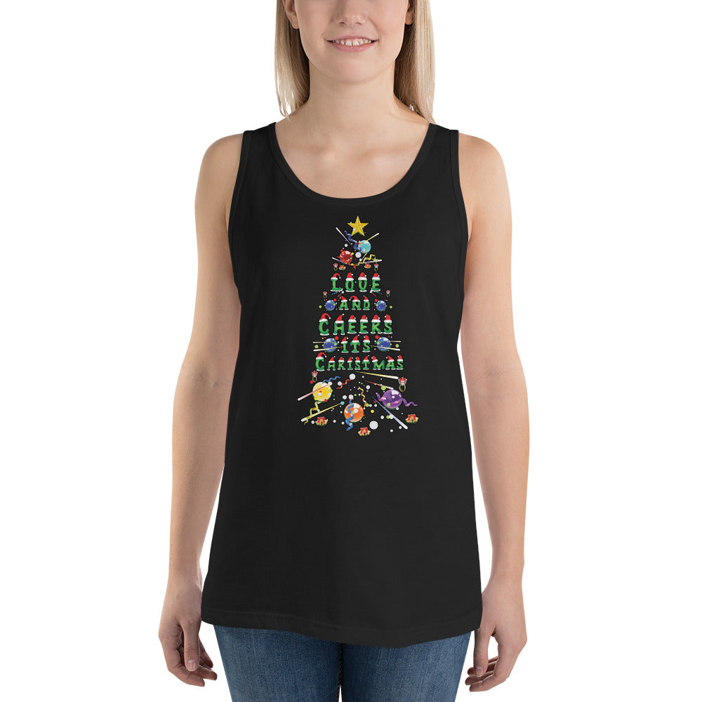 Love And Cheers It's Christmas  - Tank Top
