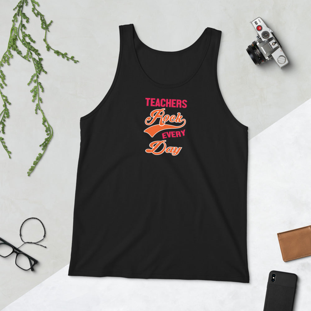 Teachers Rock Everyday - Tank Top