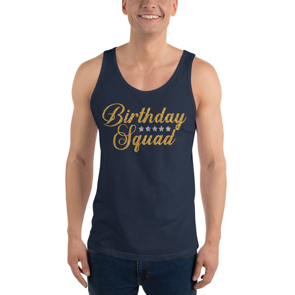 Birthday Squad (gold) - Tank Top
