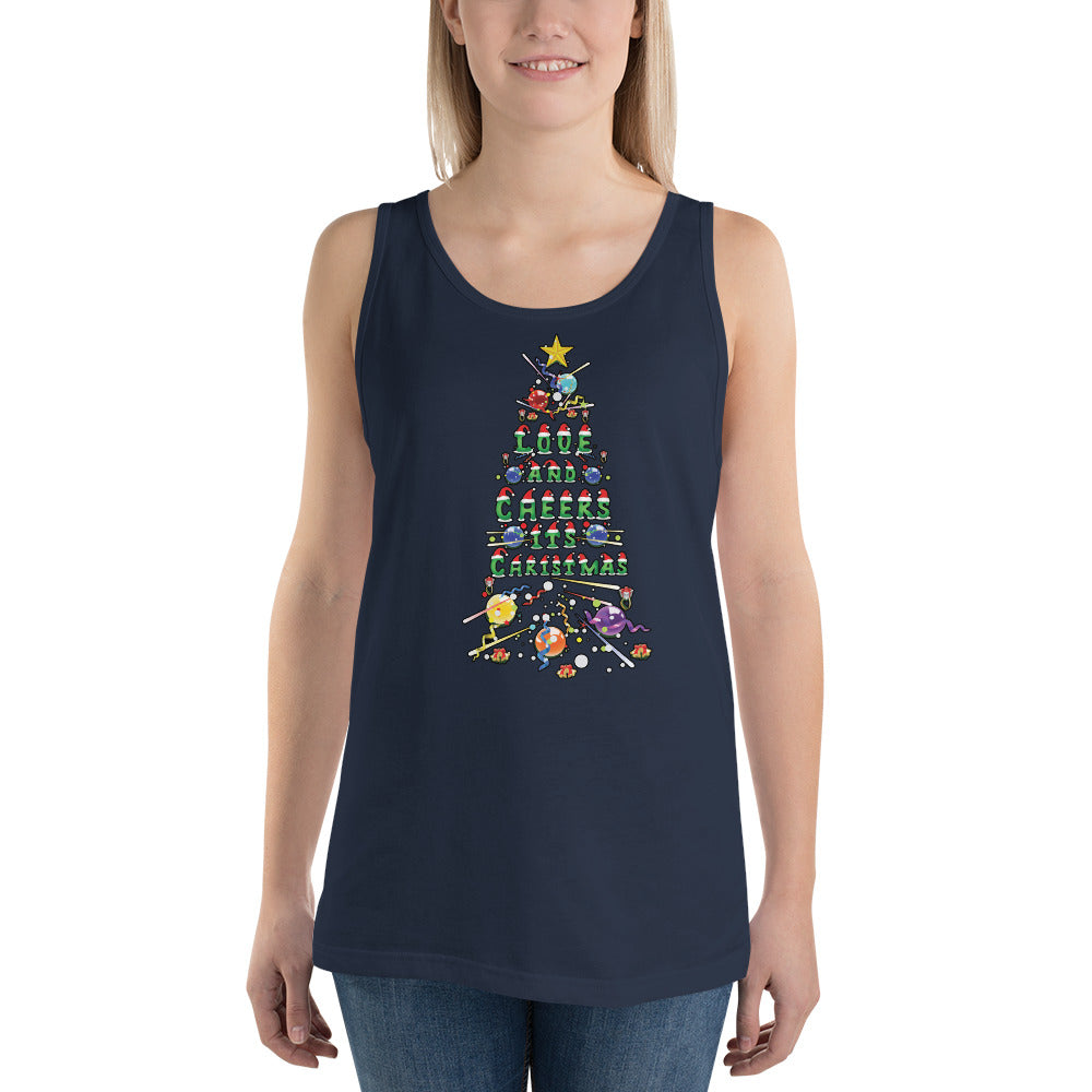 Love And Cheers It's Christmas  - Tank Top