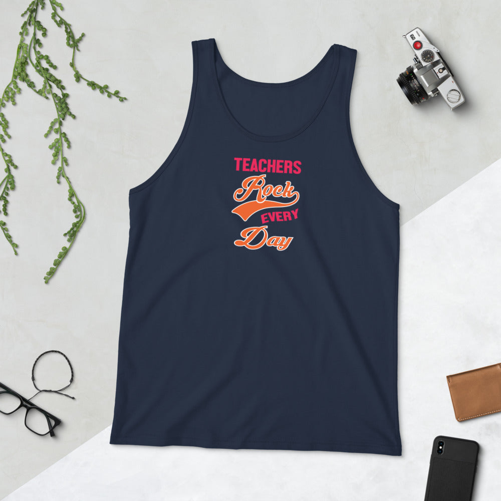 Teachers Rock Everyday - Tank Top