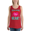Teacher's Teach From The Heart - Tank Top