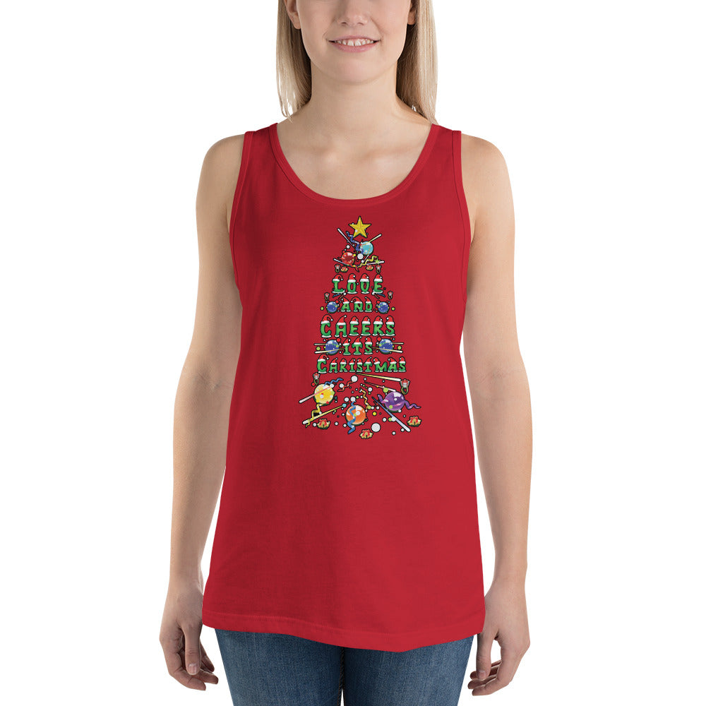 Love And Cheers It's Christmas  - Tank Top