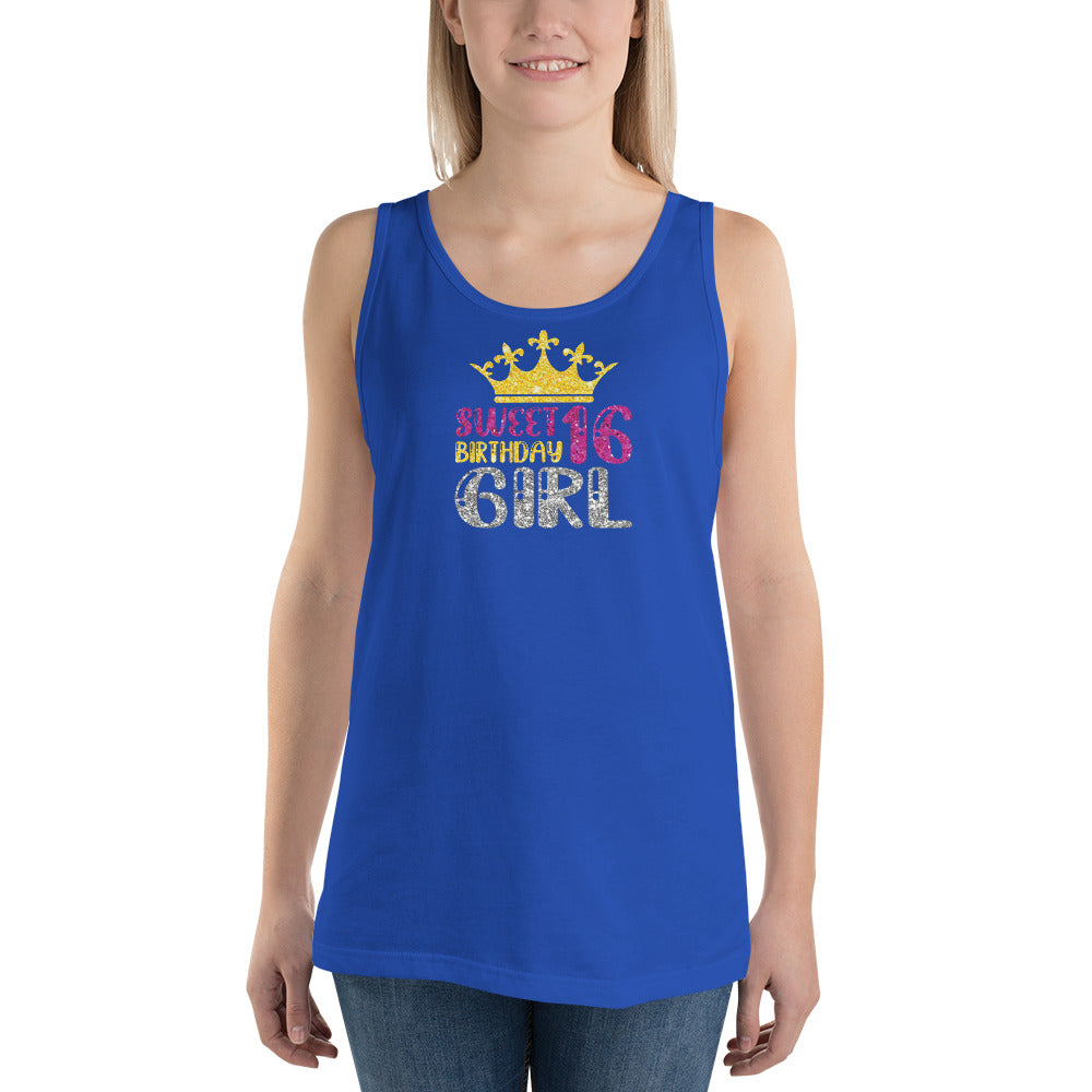 Sweet 16 Birthday Girl - Tank Top