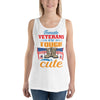 Female Veterans Are Tough And Cute - Tank Top