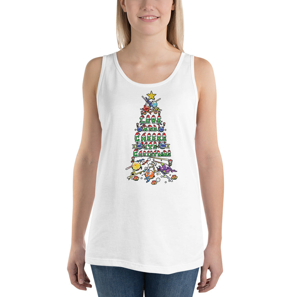 Love And Cheers It's Christmas  - Tank Top