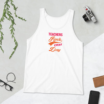 Teachers Rock Everyday - Tank Top