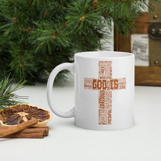 God Is (cross) - Mug