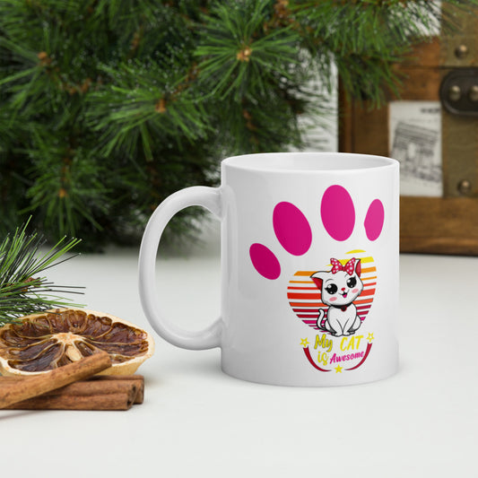 My Cat Is Awesome - Mug