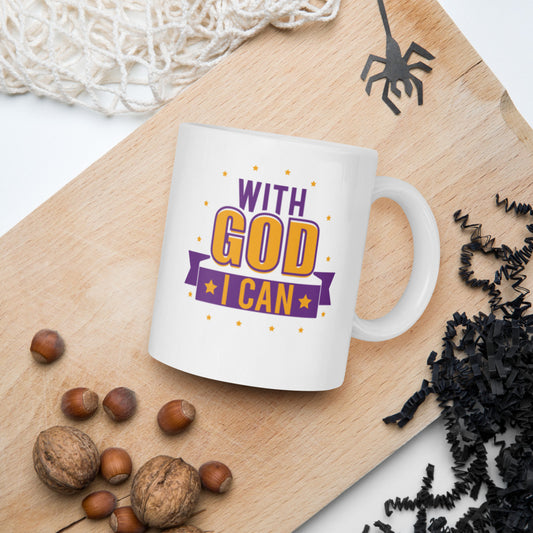 With God I Can - Mug