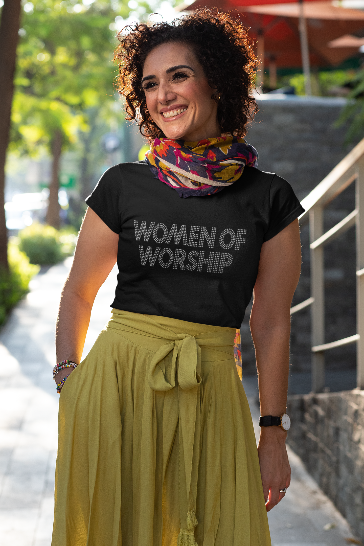 Women Of Worship (bling) -T-Shirt